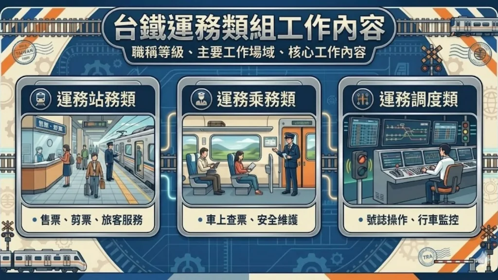 台鐵工作內容