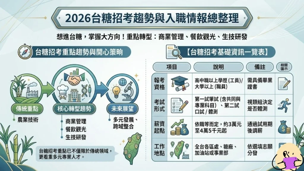 2026台糖招考簡章